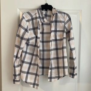 thin plaid flannel